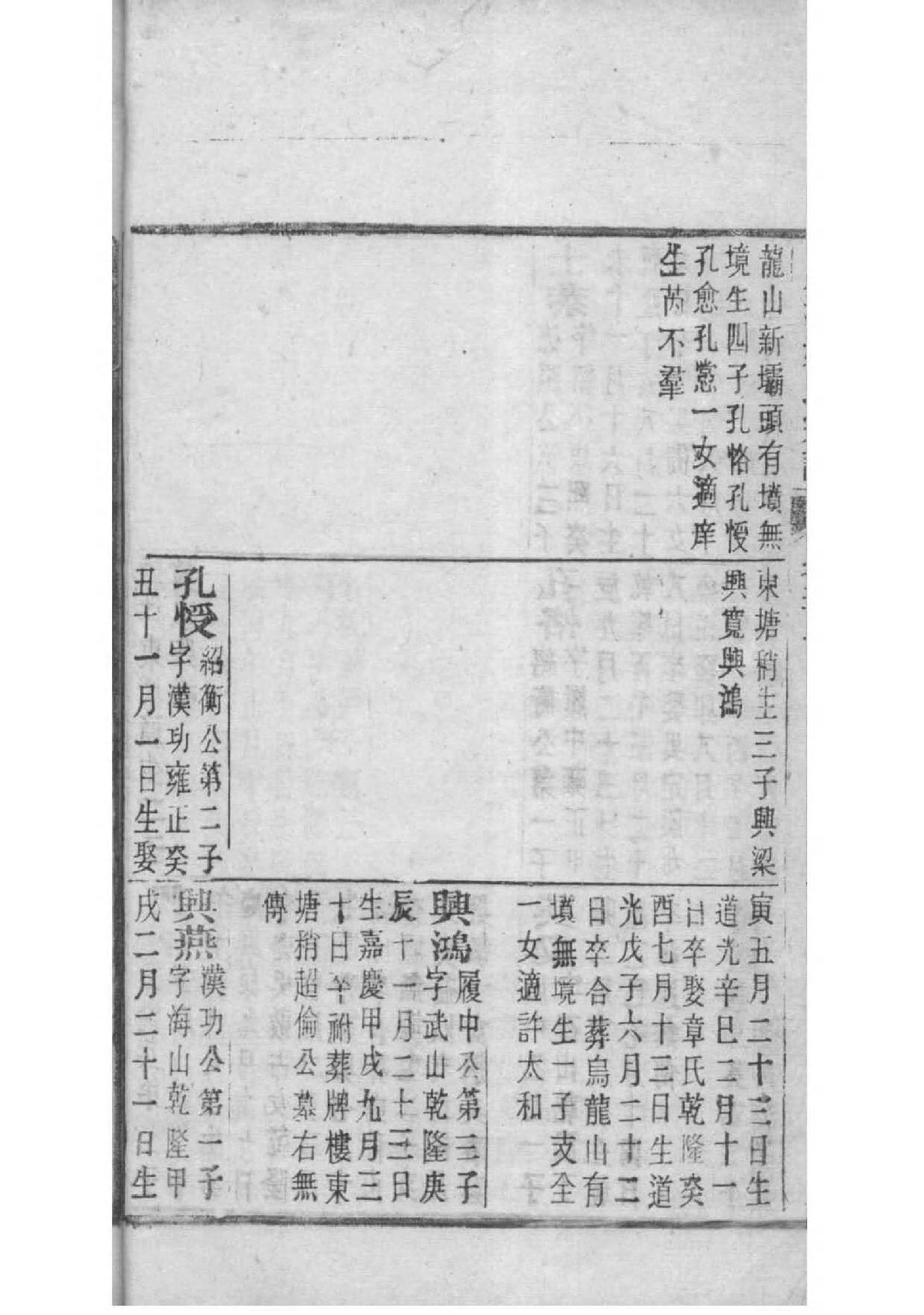 漕姓辈分排行世系表