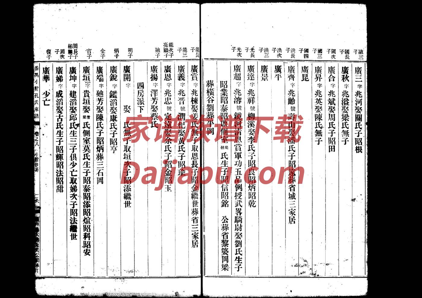 司氏家谱辈分大全