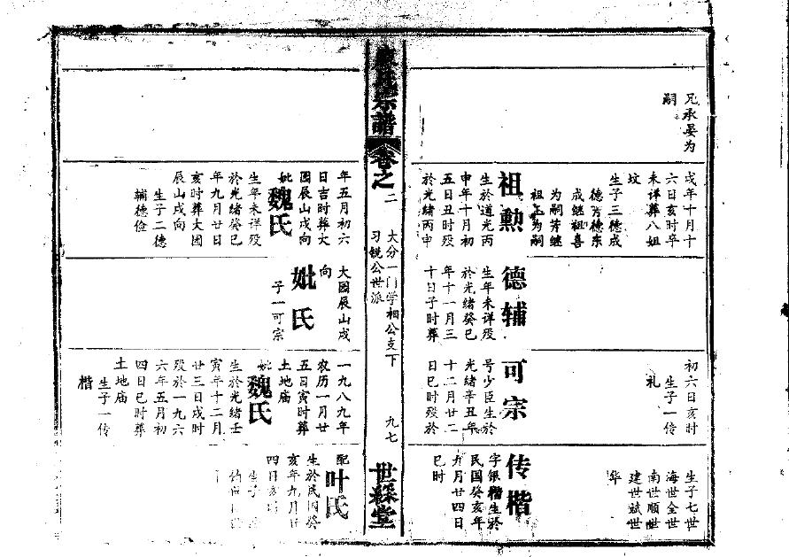 阮氏族谱在哪里看