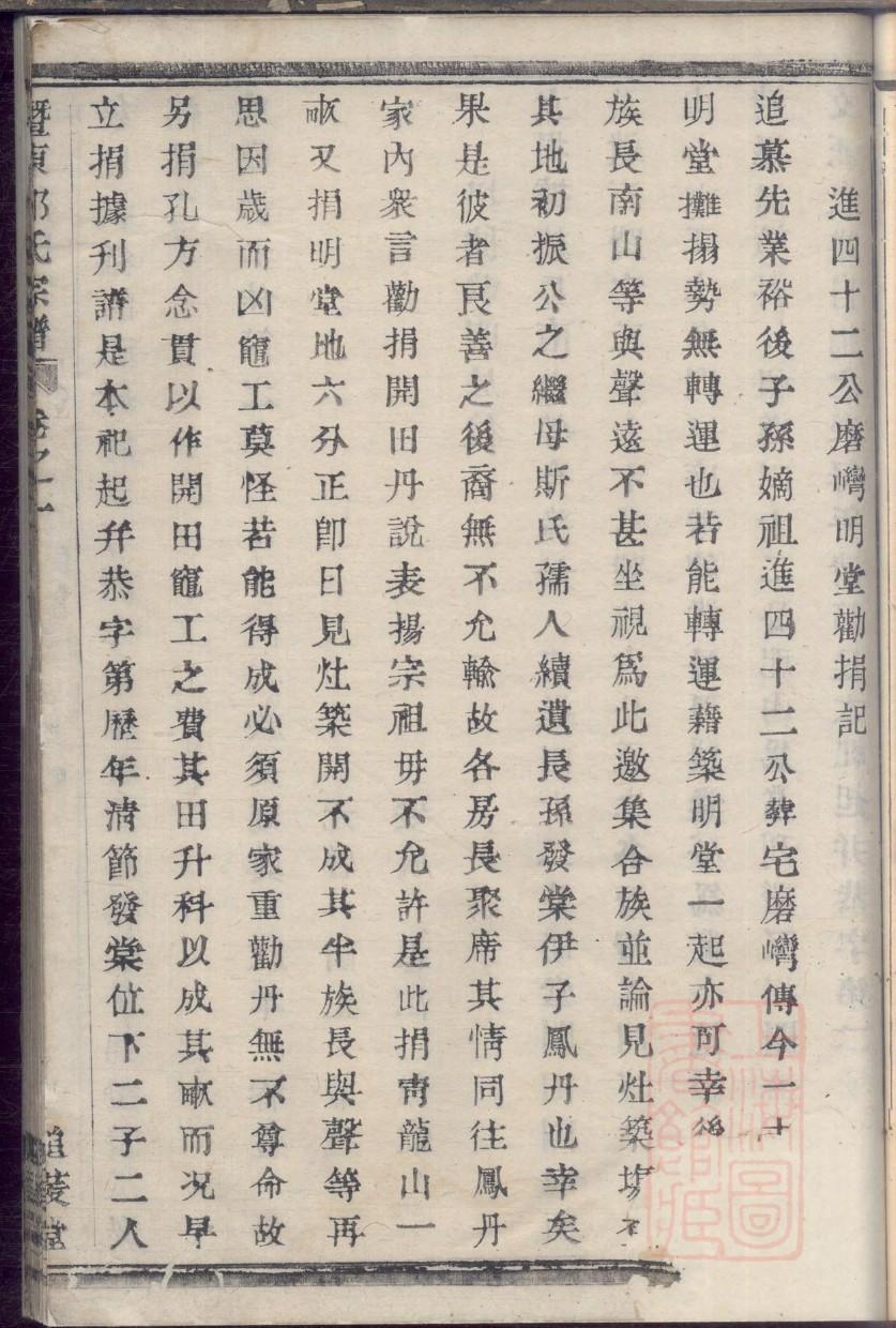 家谱形式