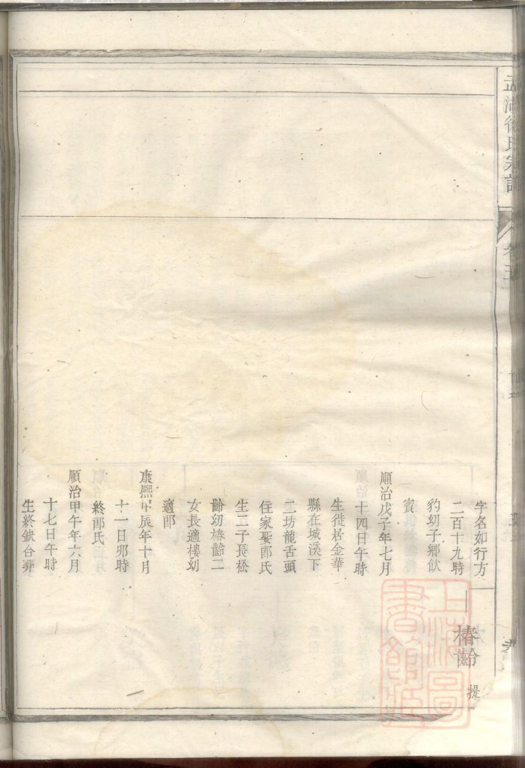 家谱世系图的制作方法