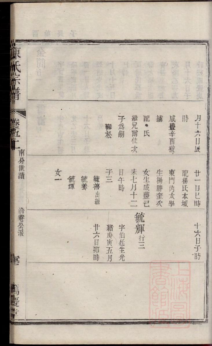 勘氏家谱族谱数据库