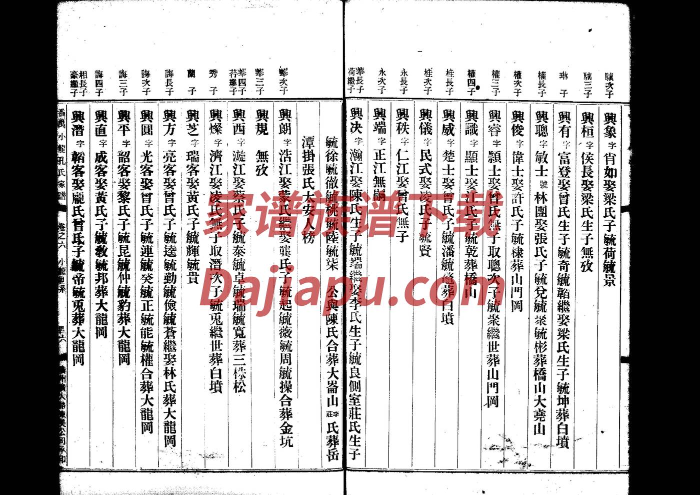 伟人名人贤人论家谱