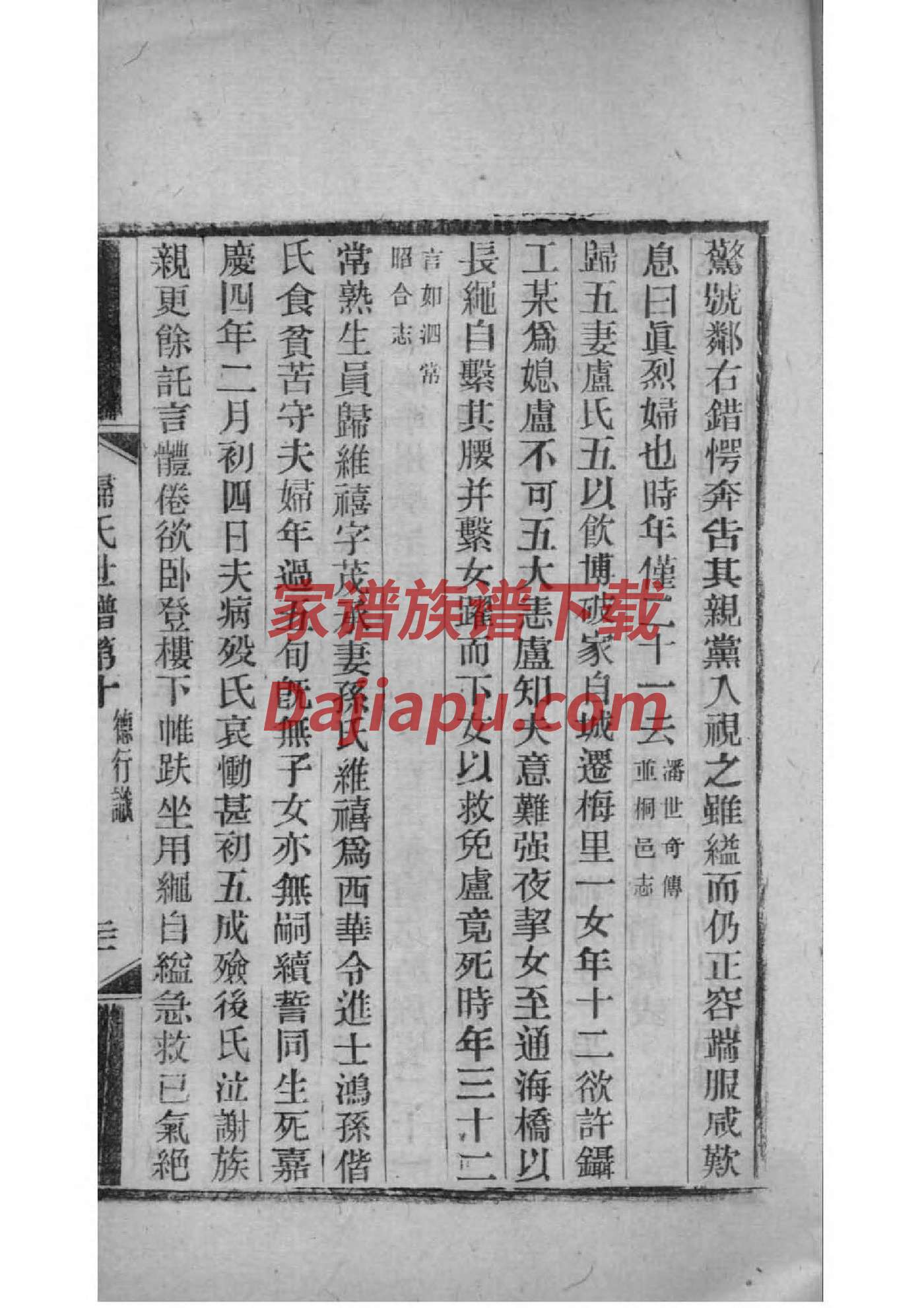 塔氏家谱24个辈分