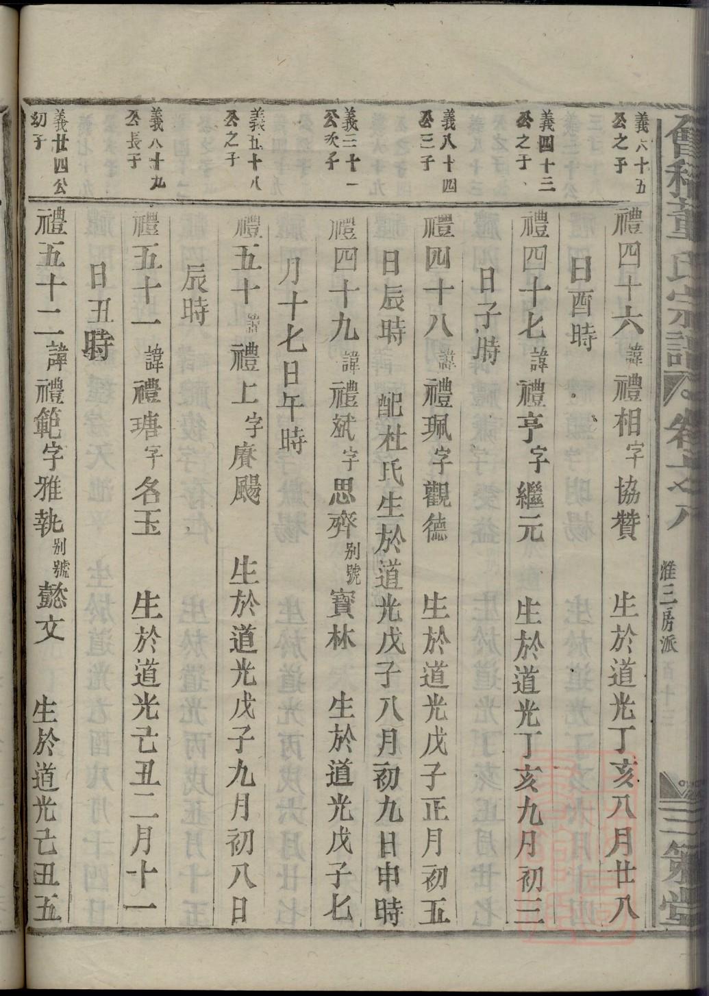中江吕家沟族谱维修