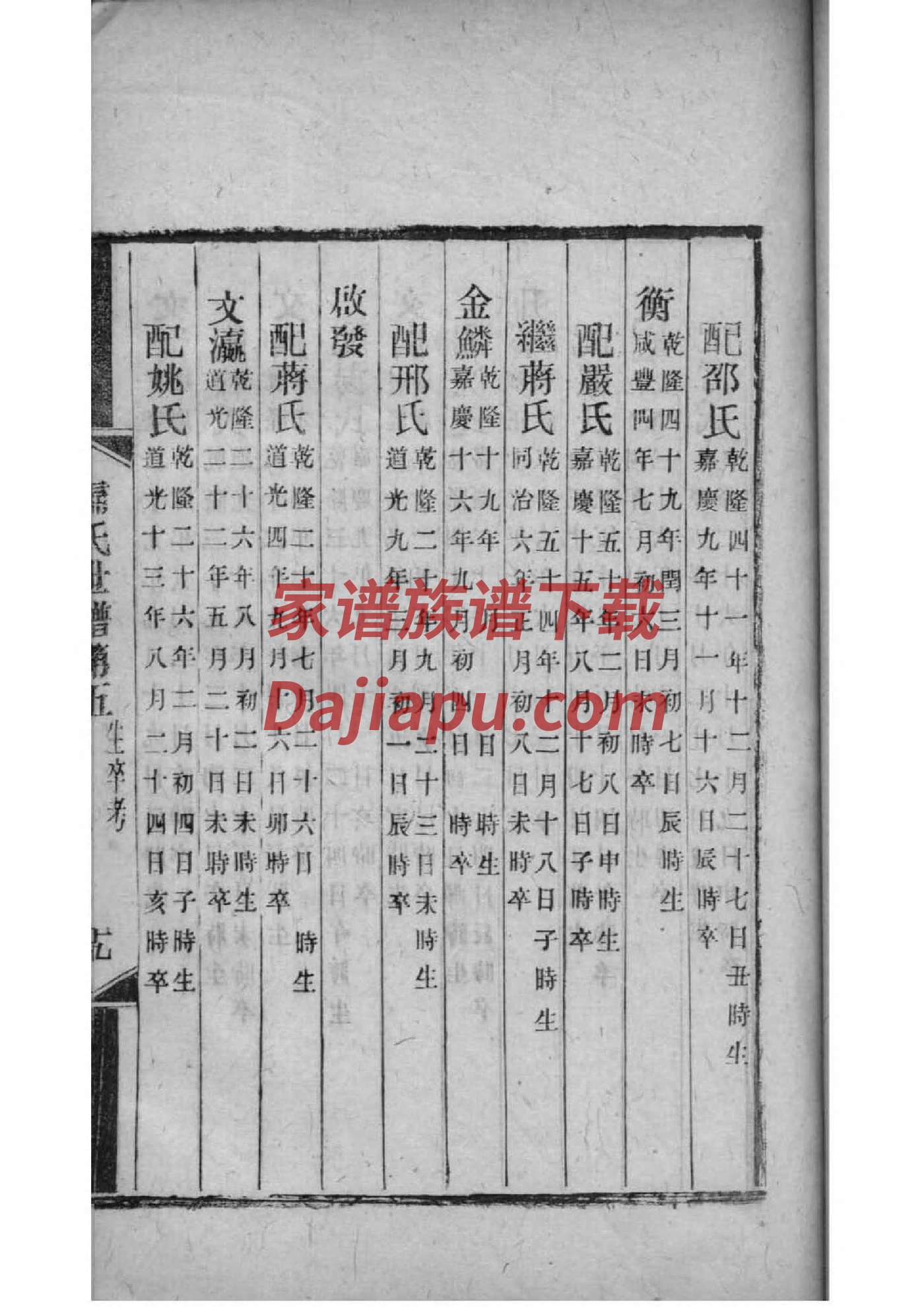 山东登州郭姓家谱
