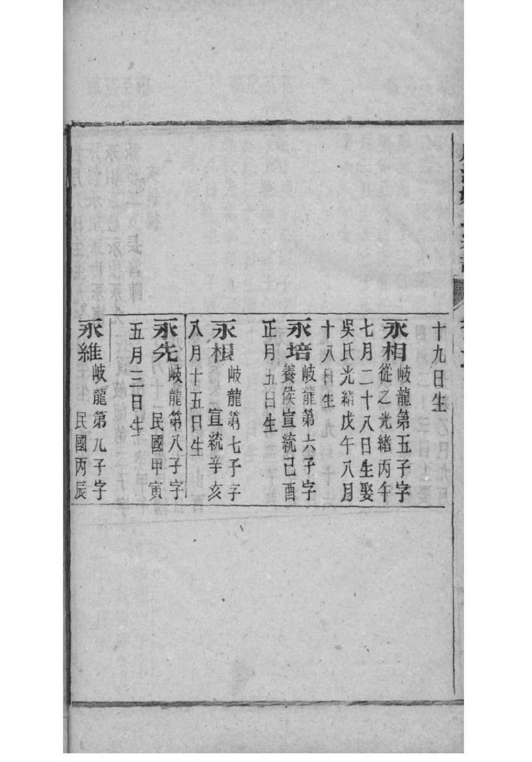 斋氏家谱字辈大全集