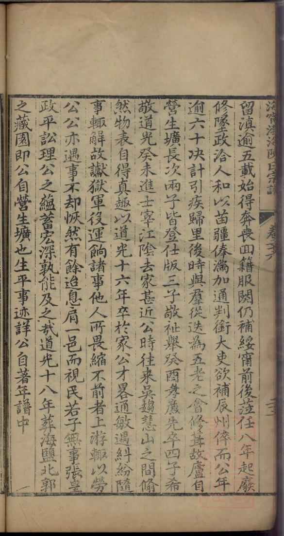 莫家族谱