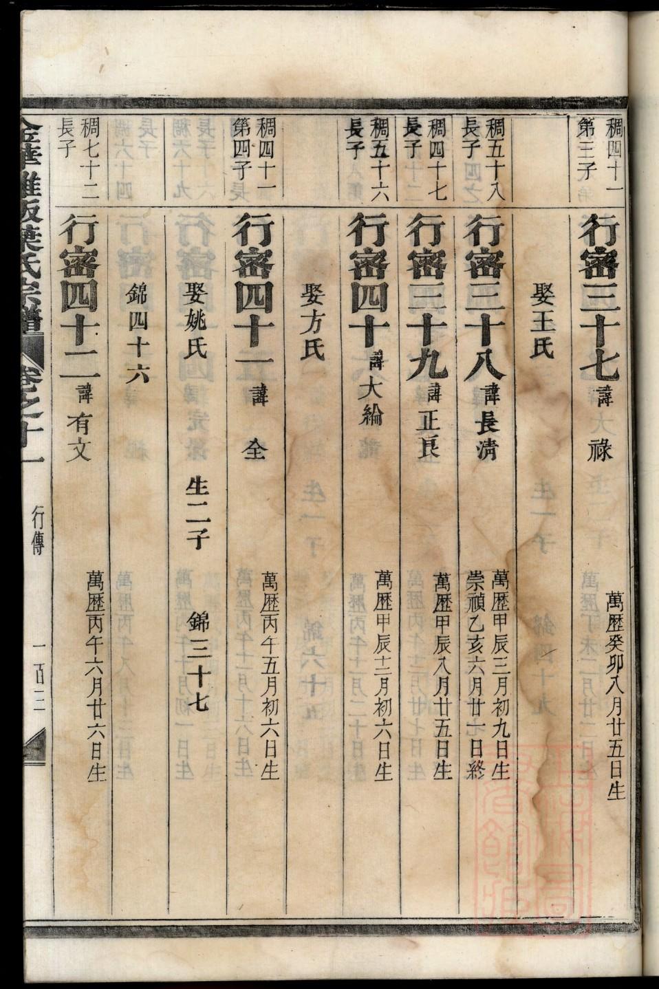 巧氏字辈介绍