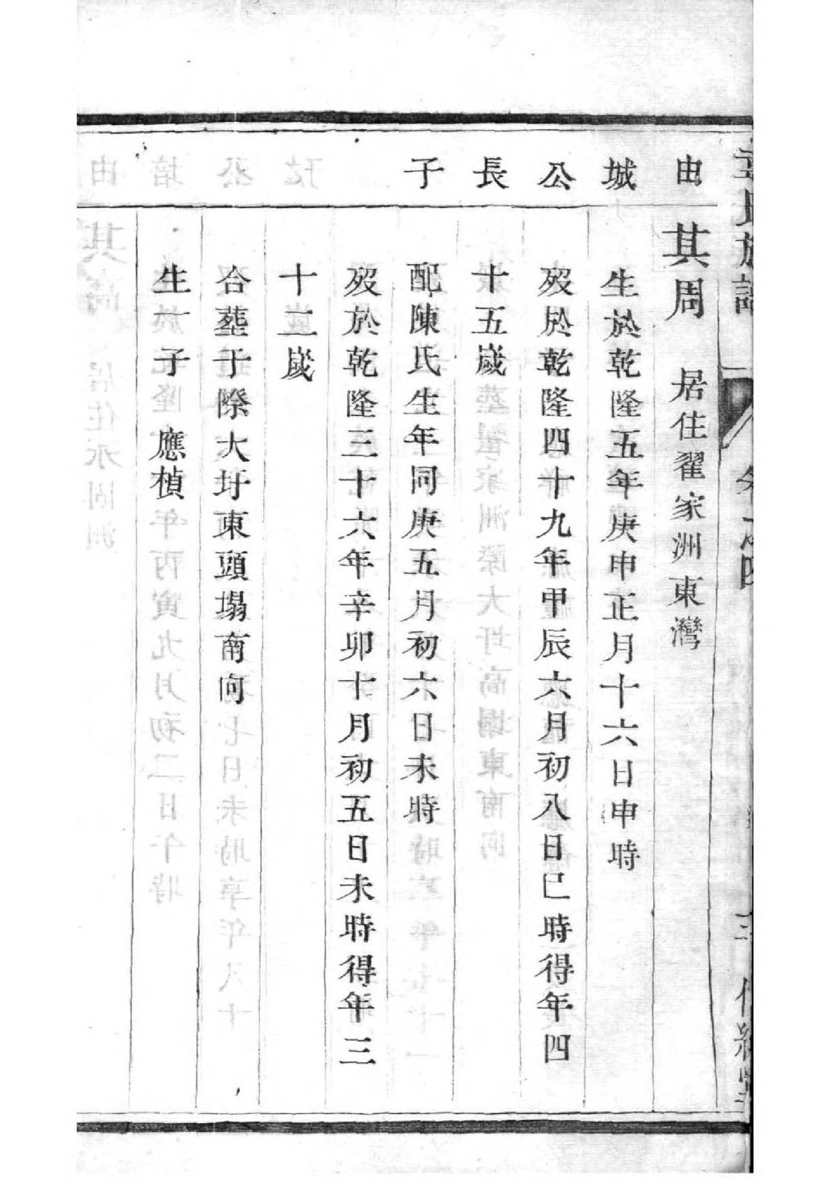 淮安涟水王氏家谱