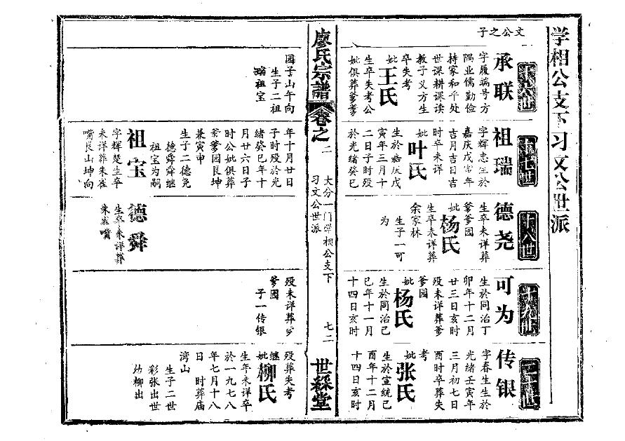 玄氏辈分排列顺序