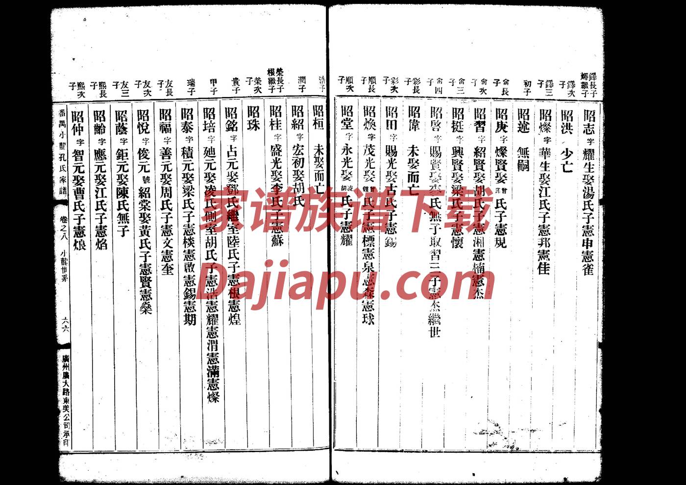 盍氏辈分排列顺序