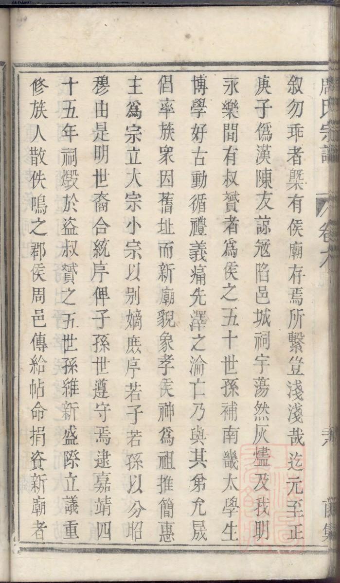 家谱图的简便图