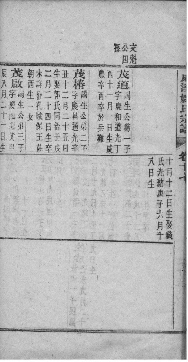 农村弄家谱要钱
