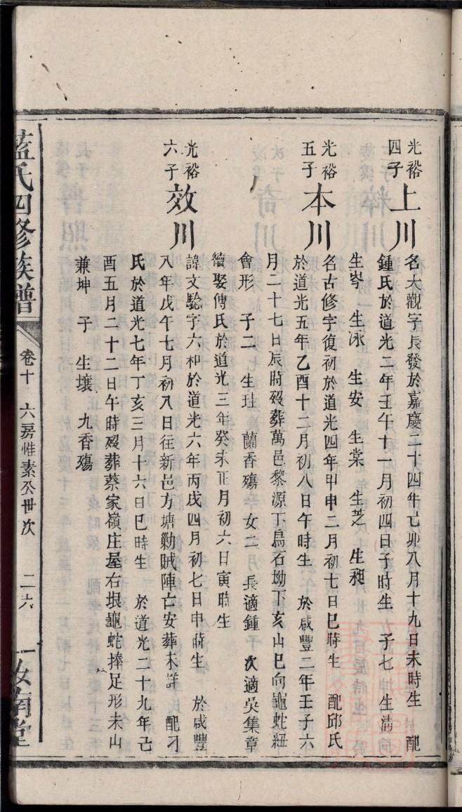 杨氏家谱辈分表本字辈