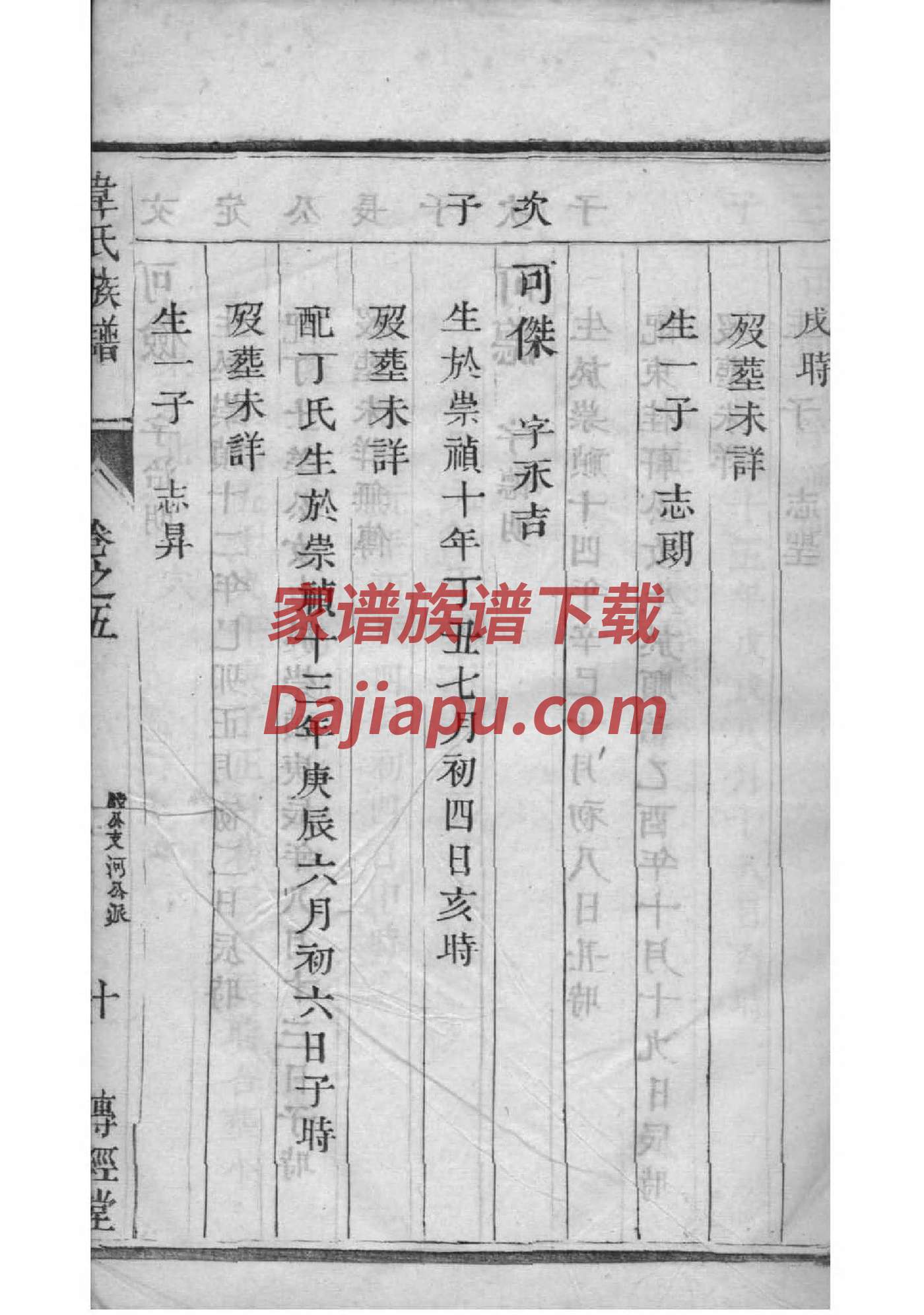 告姓家谱全部辈分大全