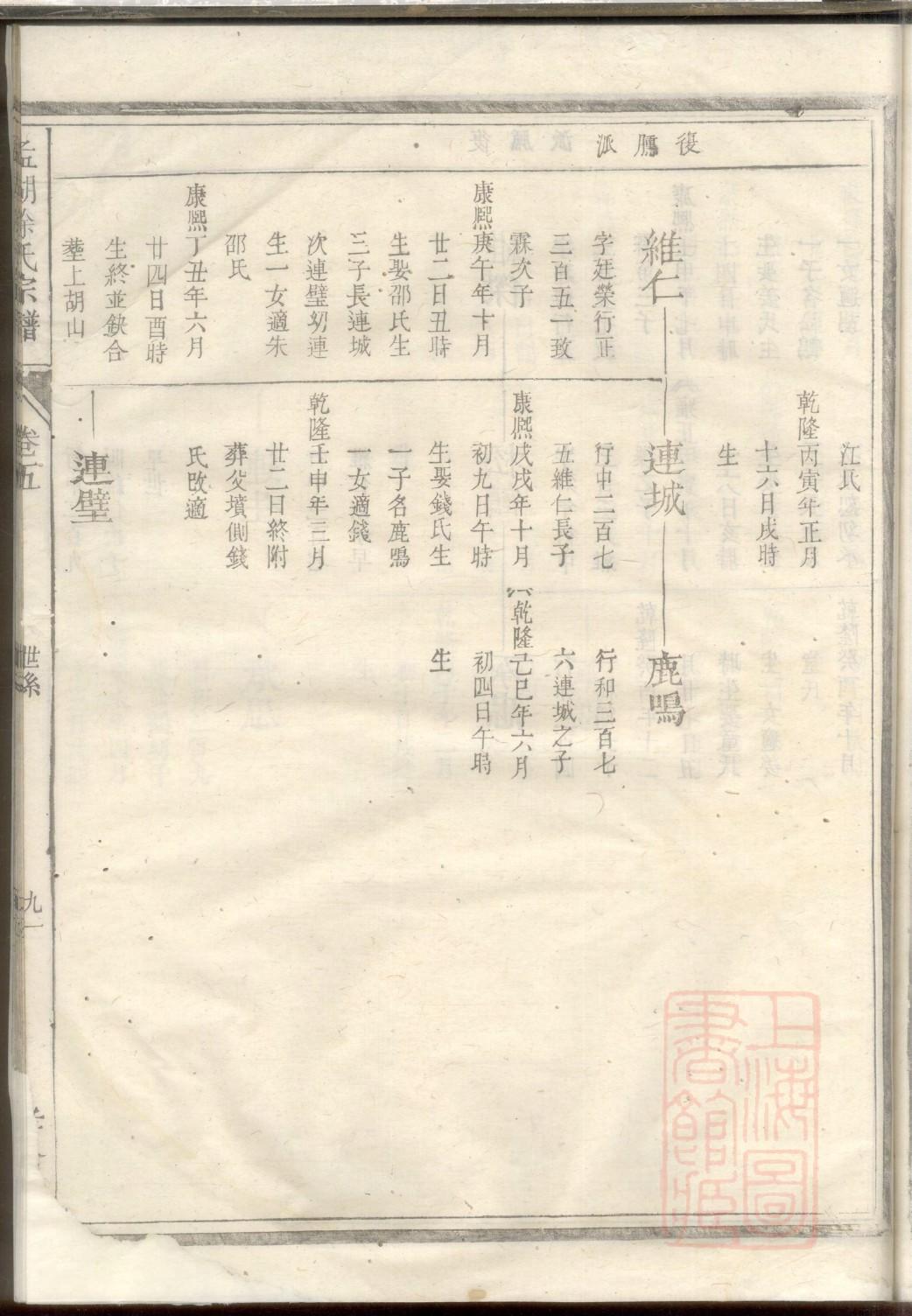 逢姓族谱字辈大全