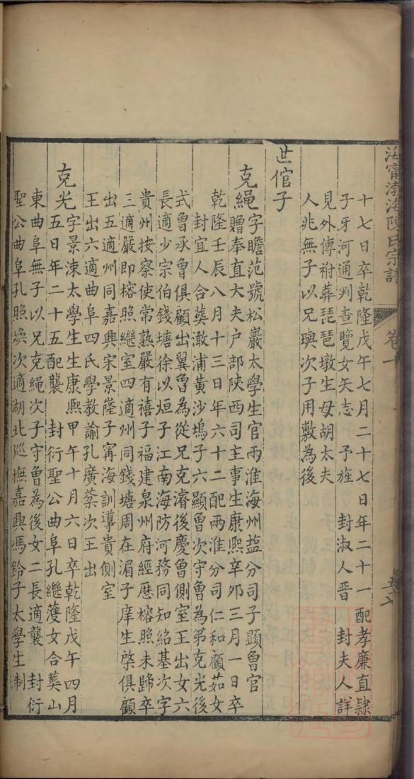 丘氏宗祠对联