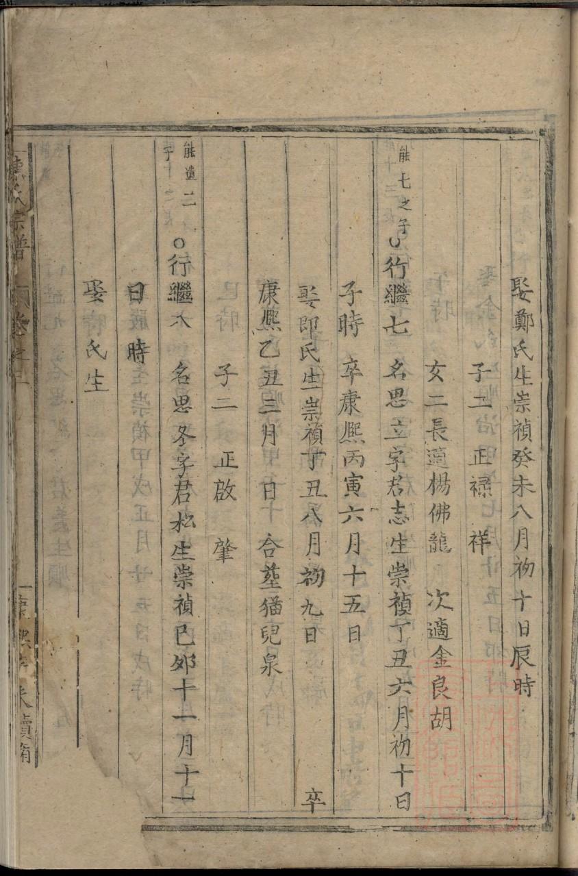 高姓辈分排行世系表