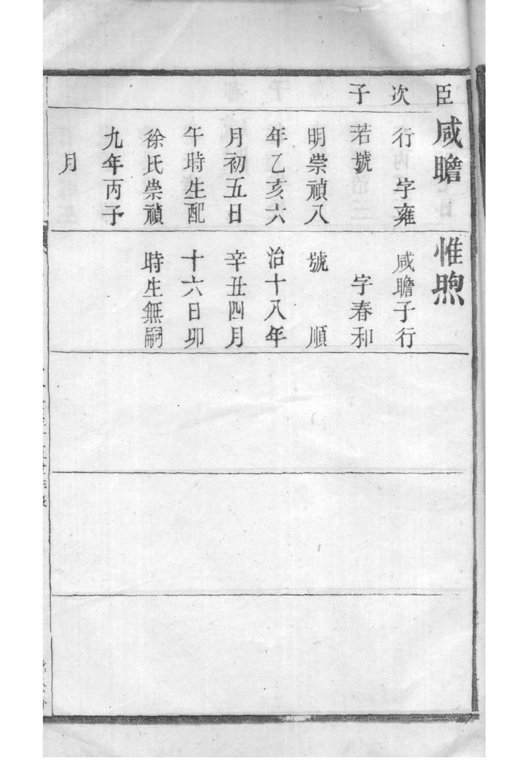 杨家家谱云南