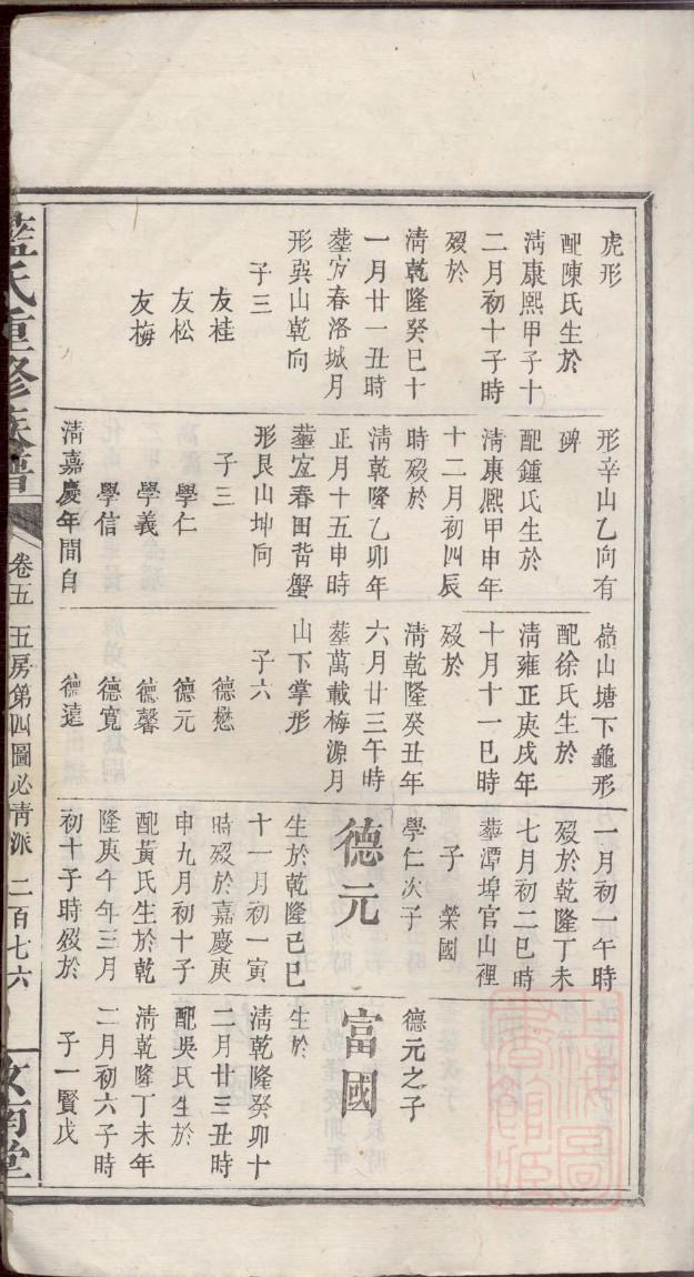 费氏家谱24辈分