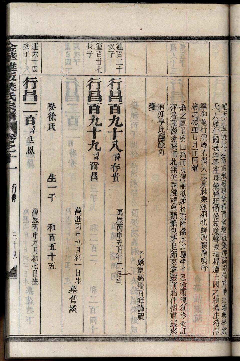韩姓家谱国大德