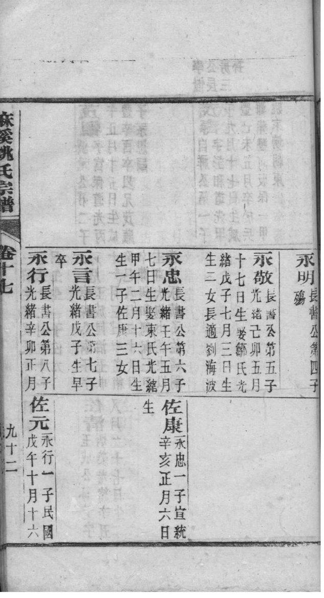 辜姓免费查自己家谱