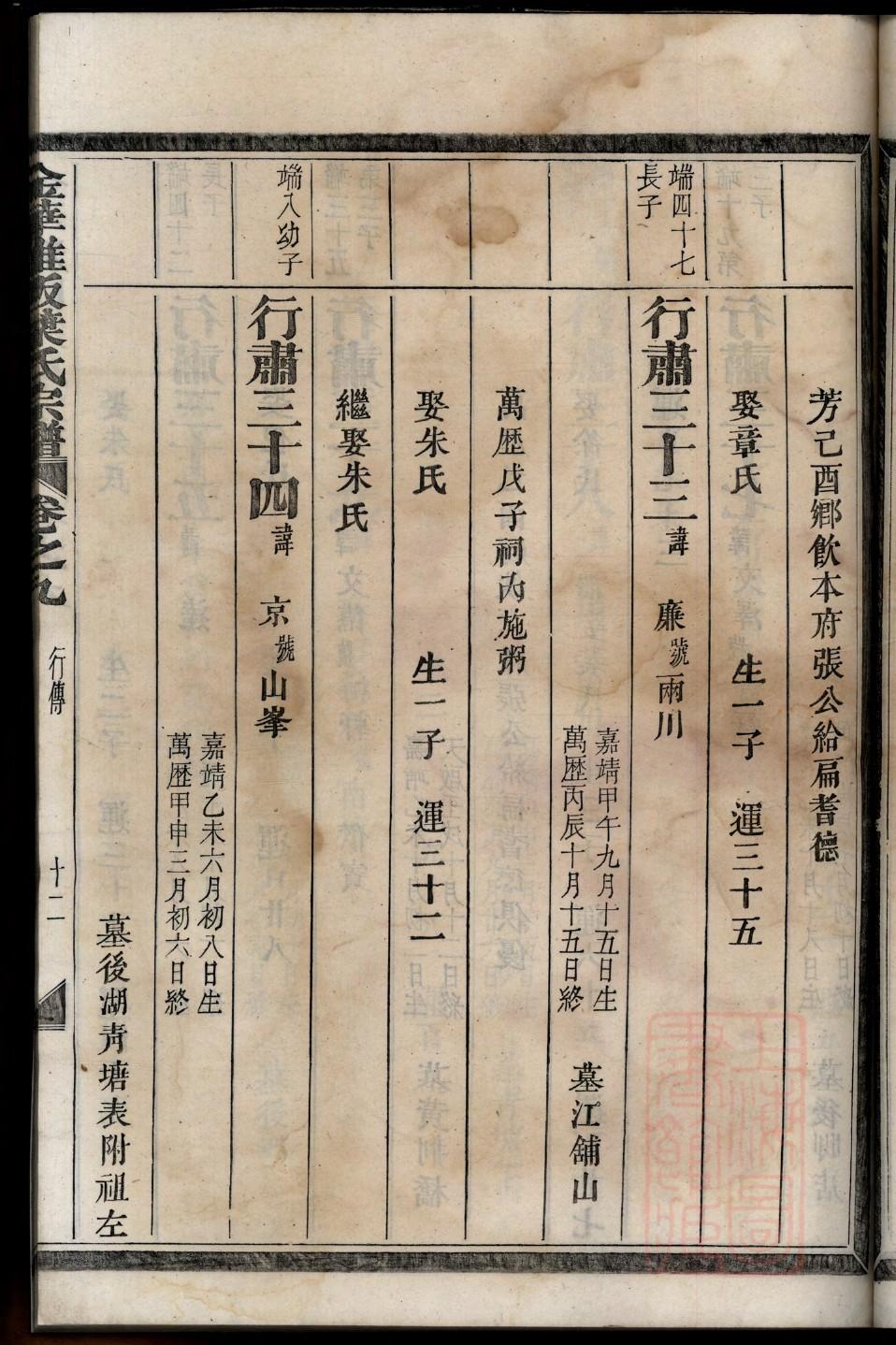 况氏族谱108字辈