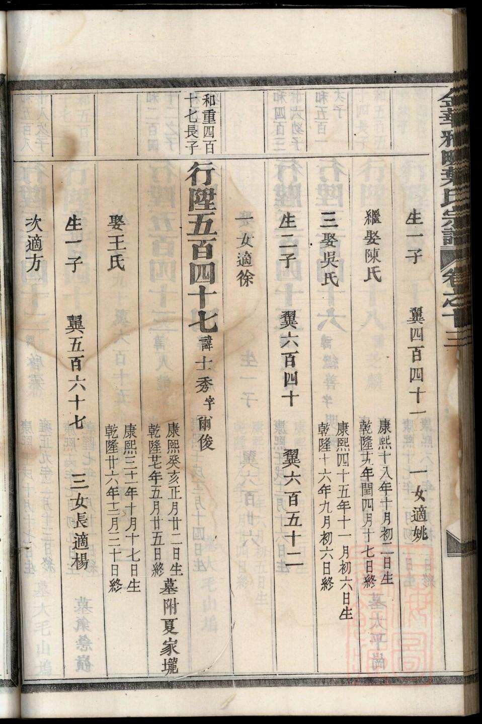 邓姓族谱