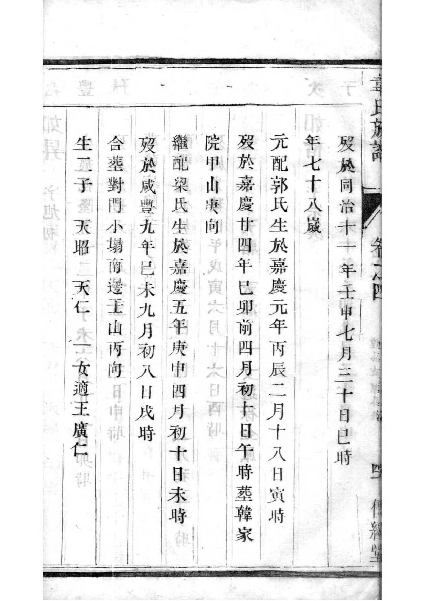 任氏家族家谱图