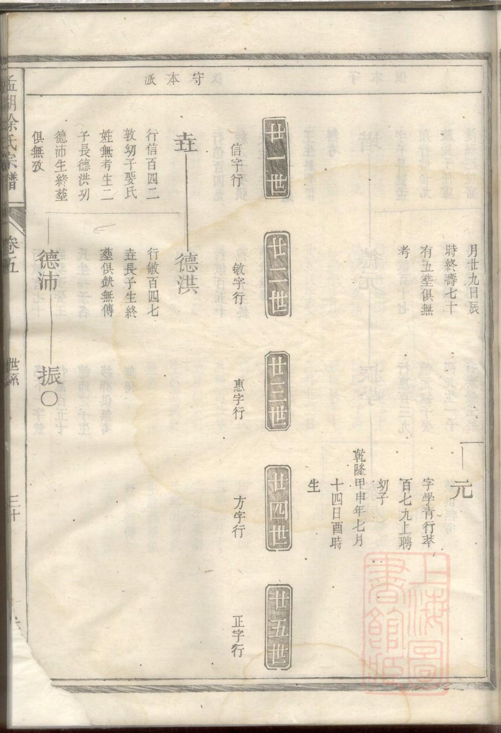 种氏家谱族谱数据库
