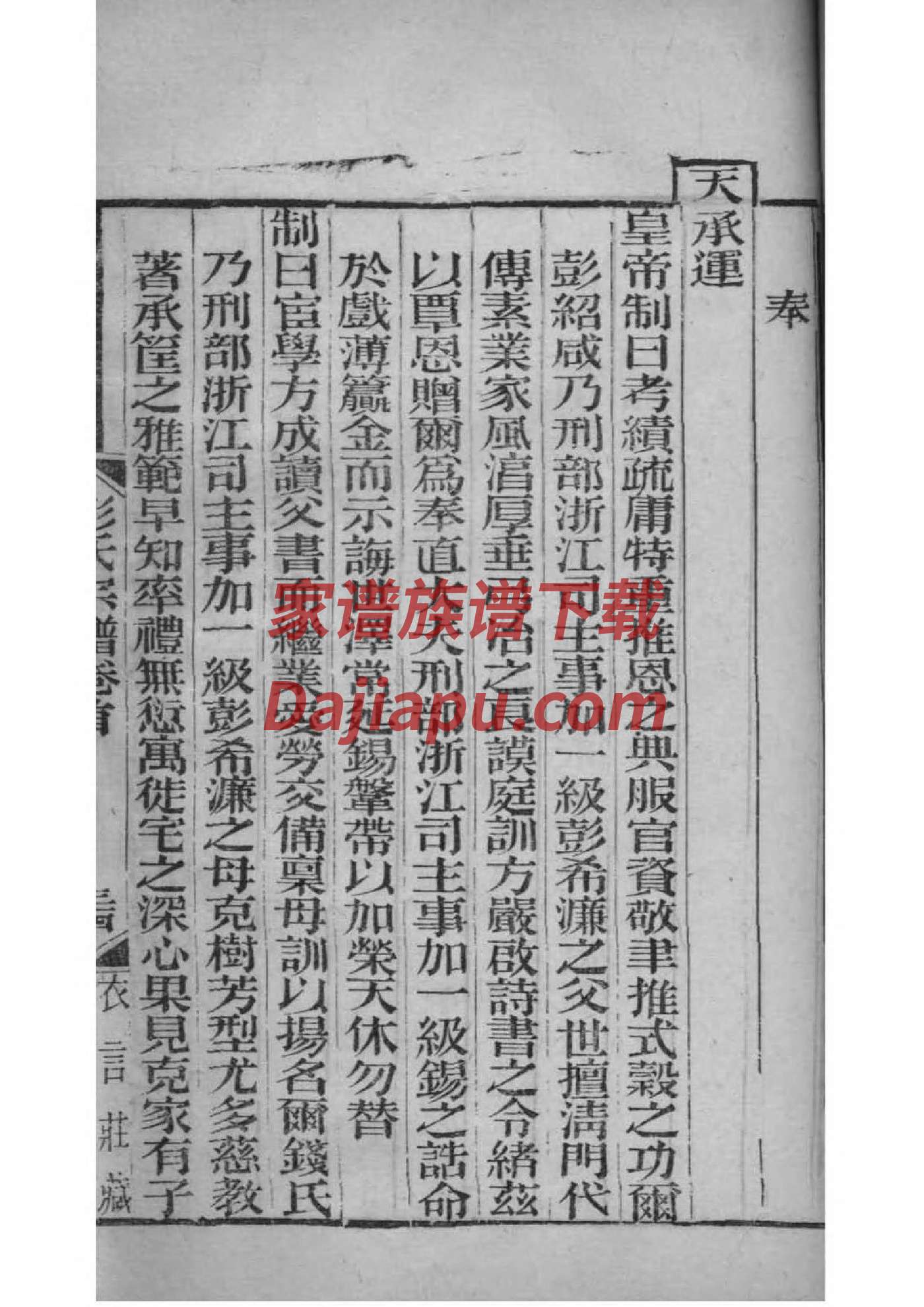 山东家谱丛氏