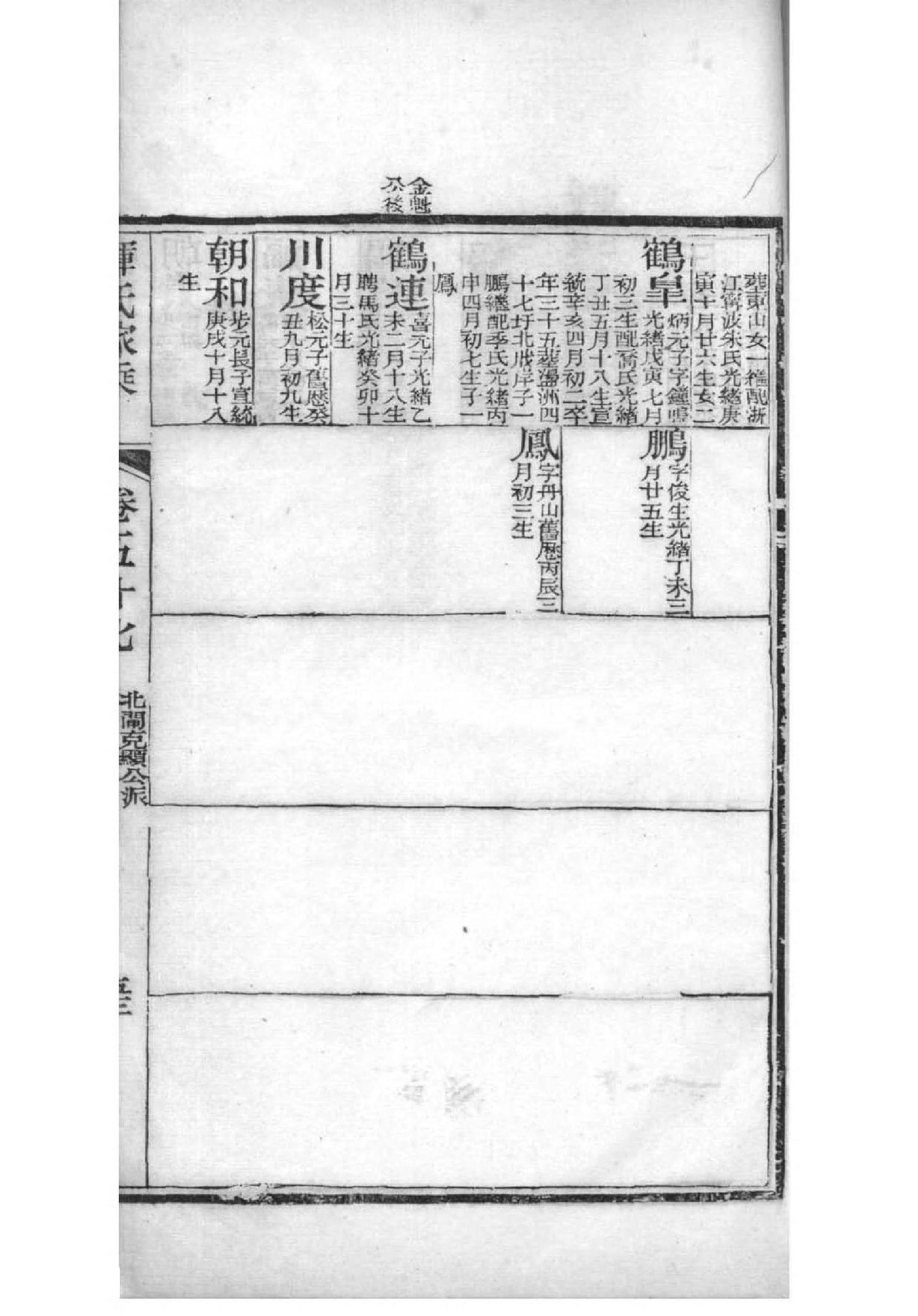 北氏家谱24个辈分