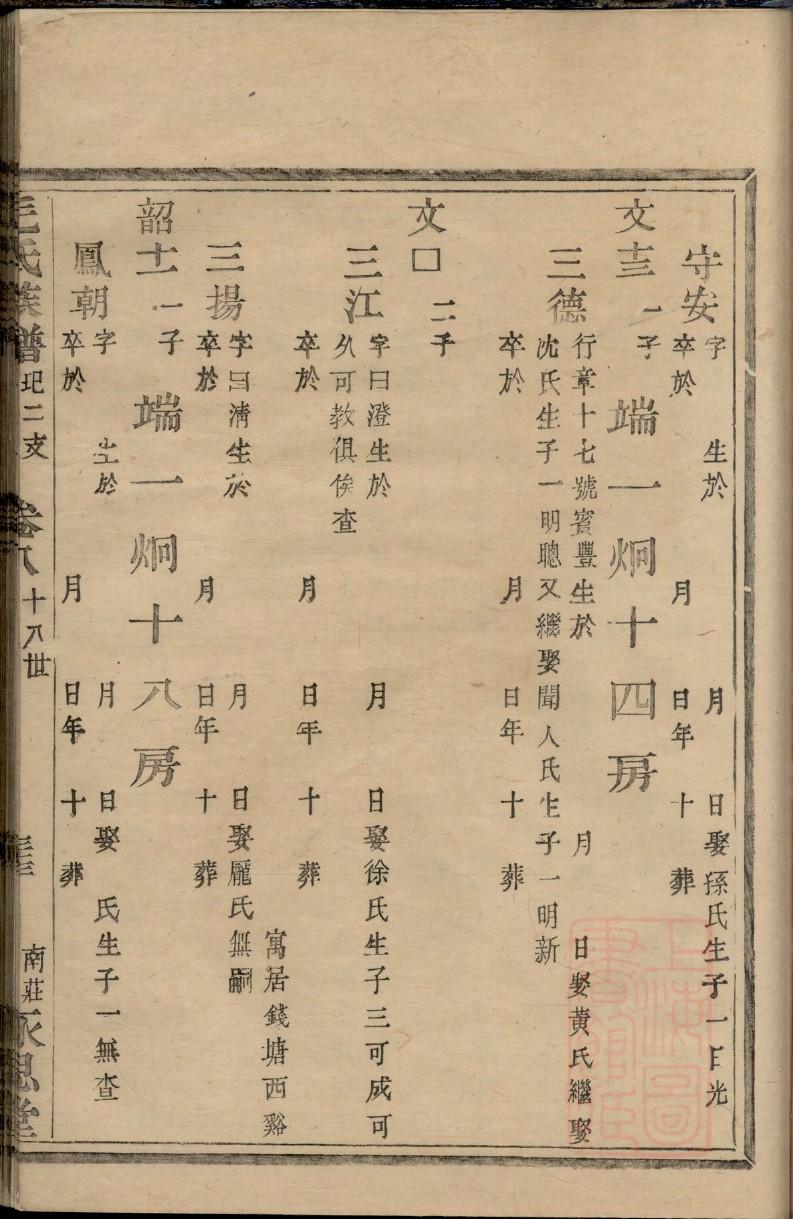 岳飞后人家谱贵州一脉