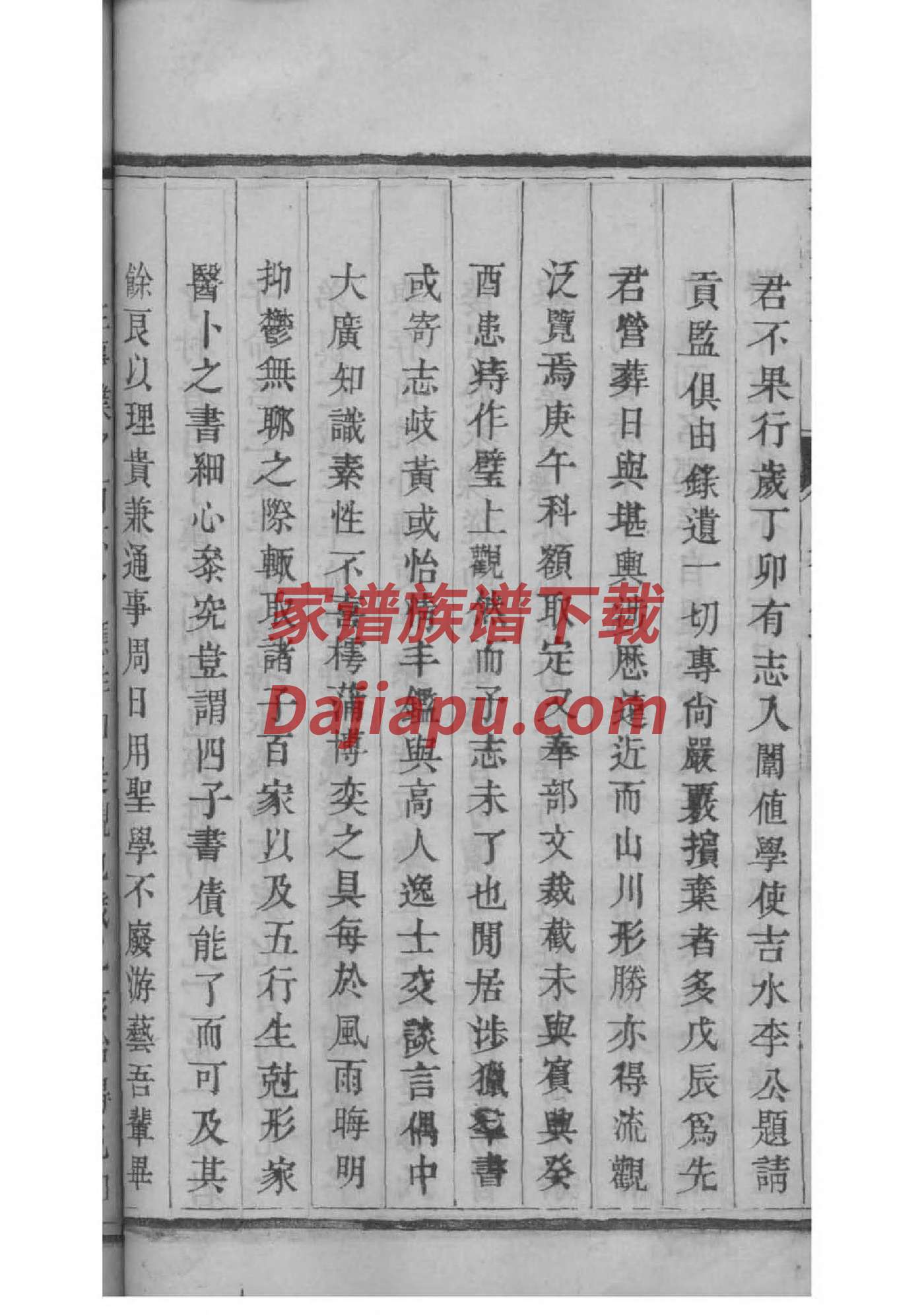 家谱封面制作模板下载