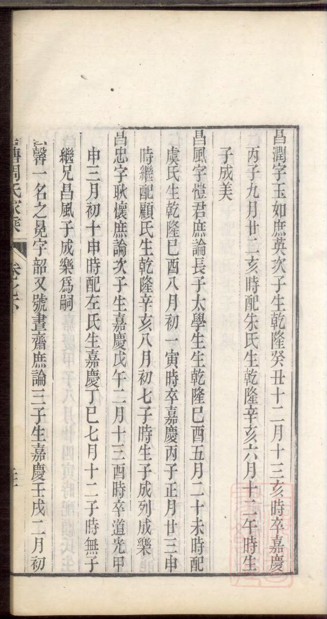 安徽梁氏族谱