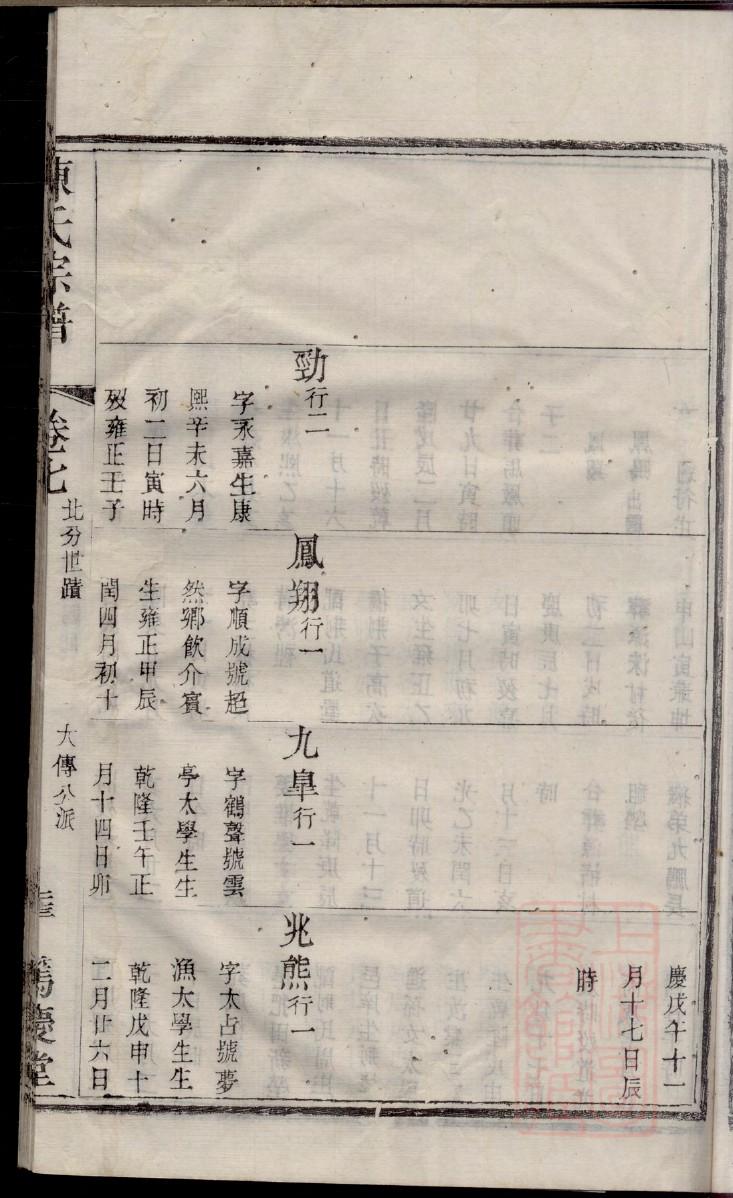 曹姓族谱字辈大全