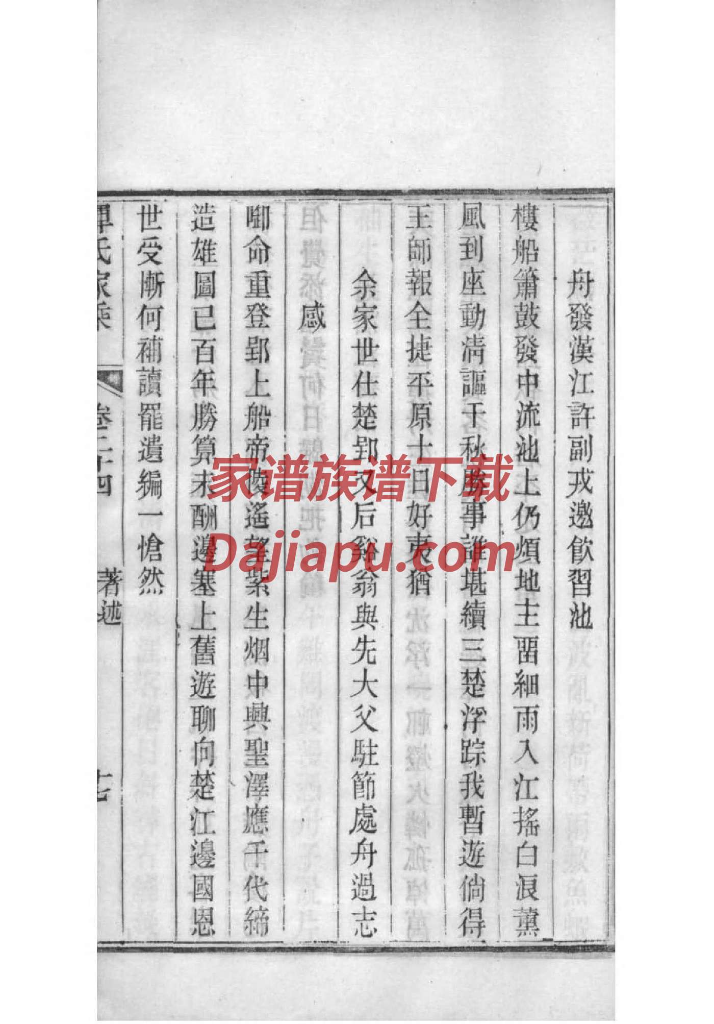 旁姓族谱字辈排行