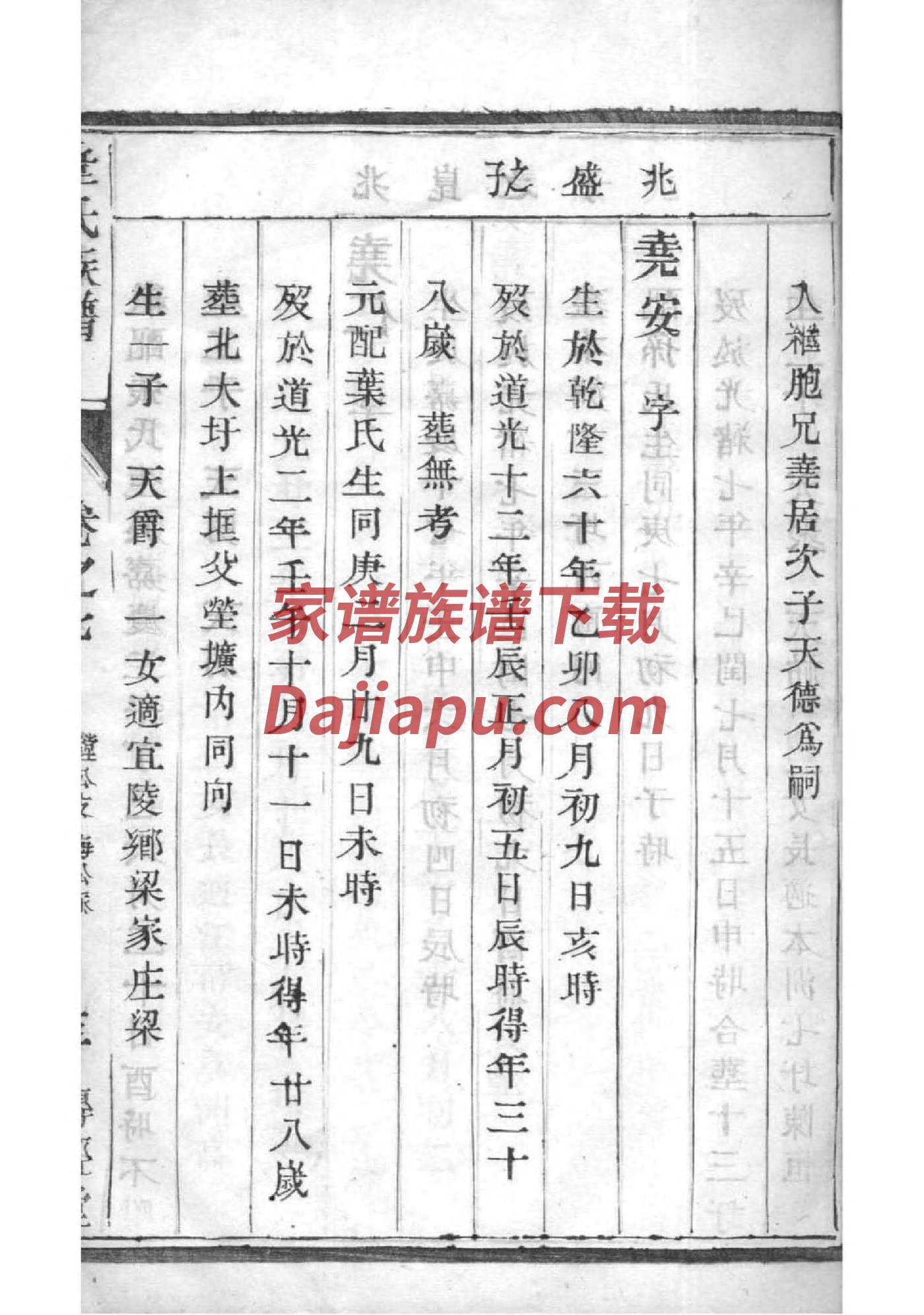 广东周氏族谱