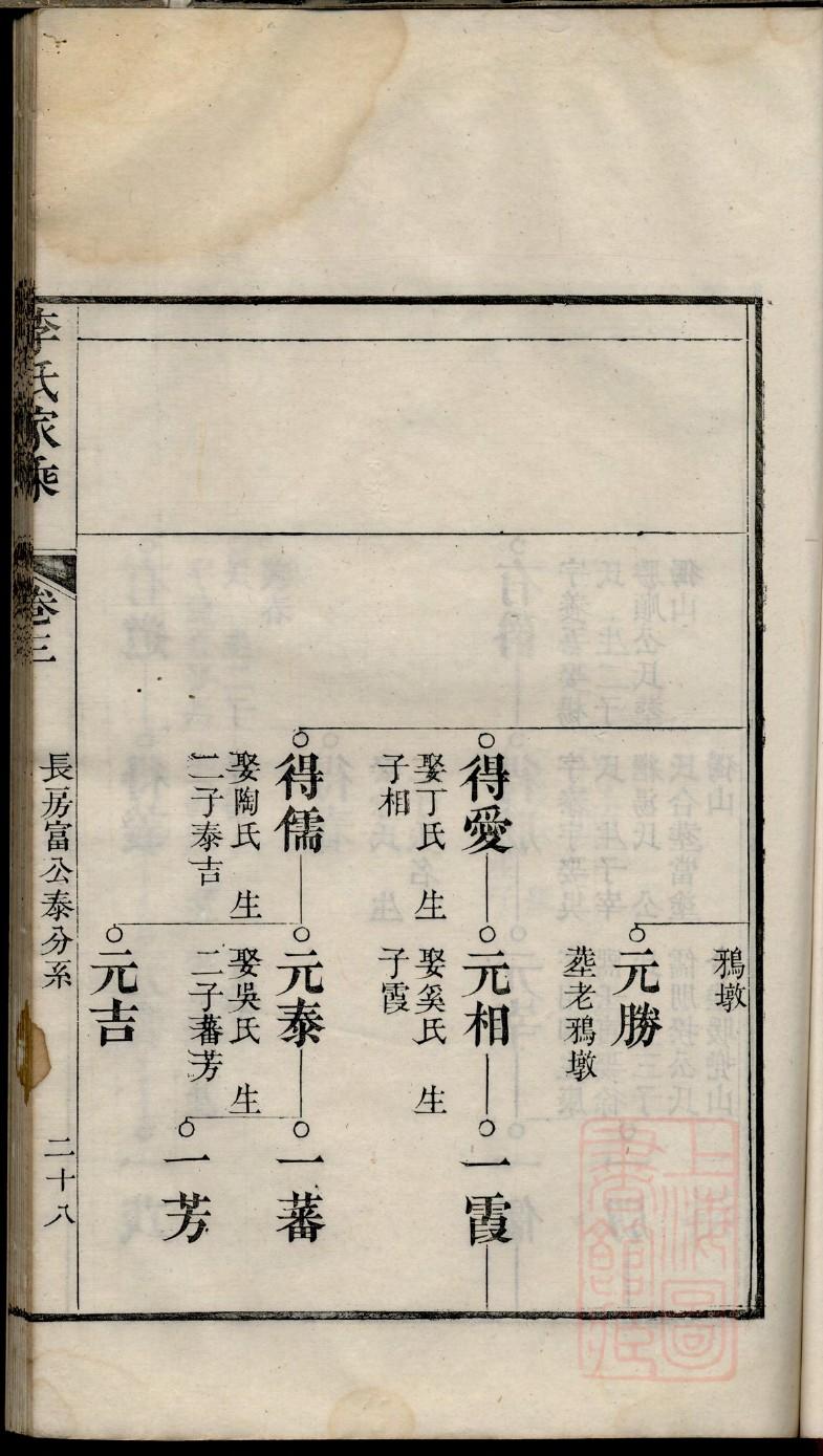 族谱家谱制作图片