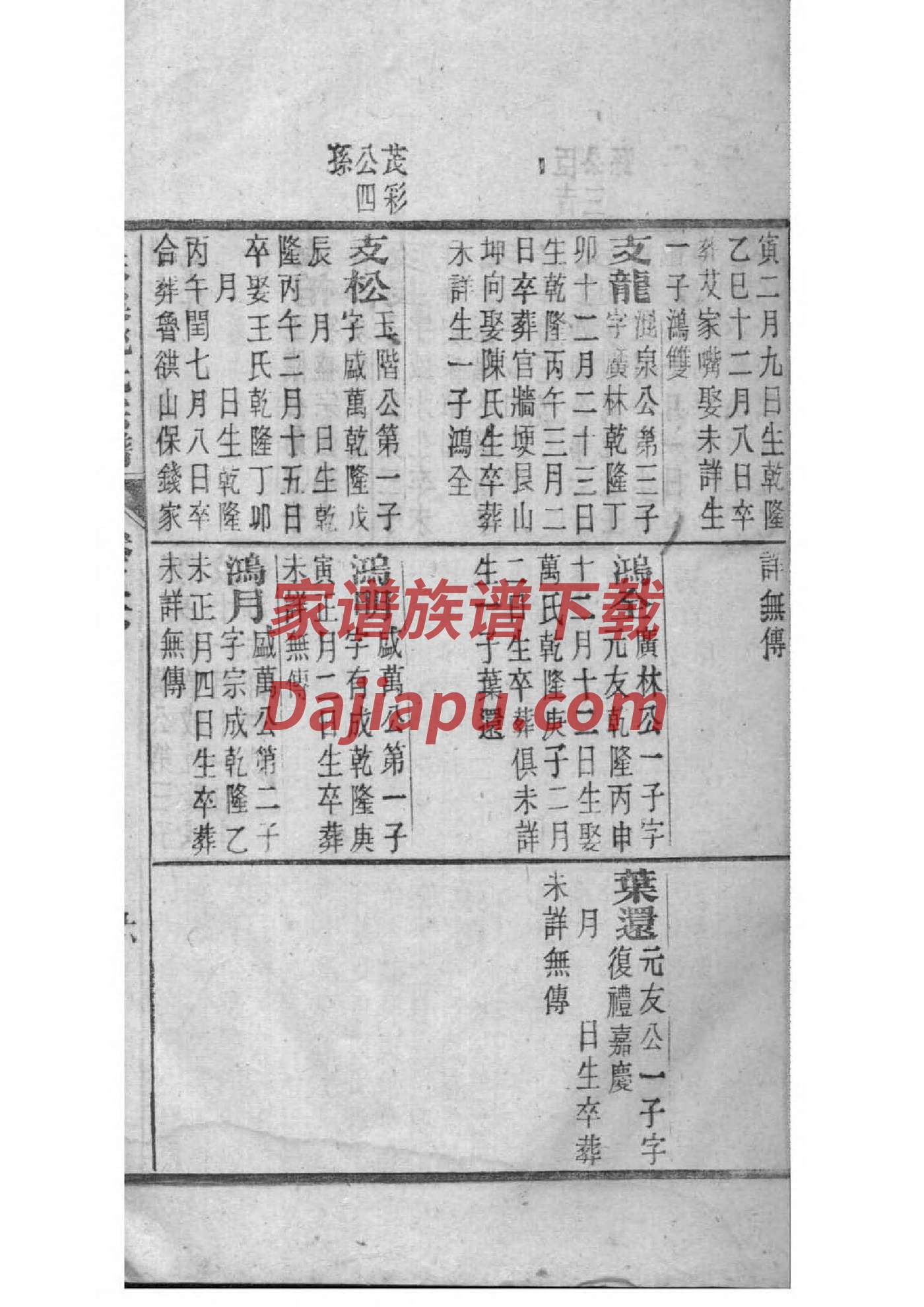 赫氏字辈介绍