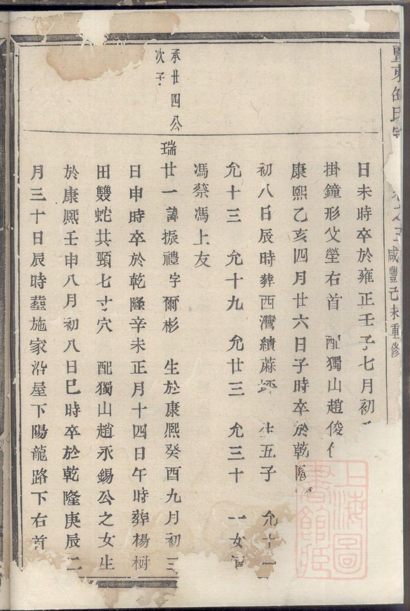 孔家家谱一共多少字辈