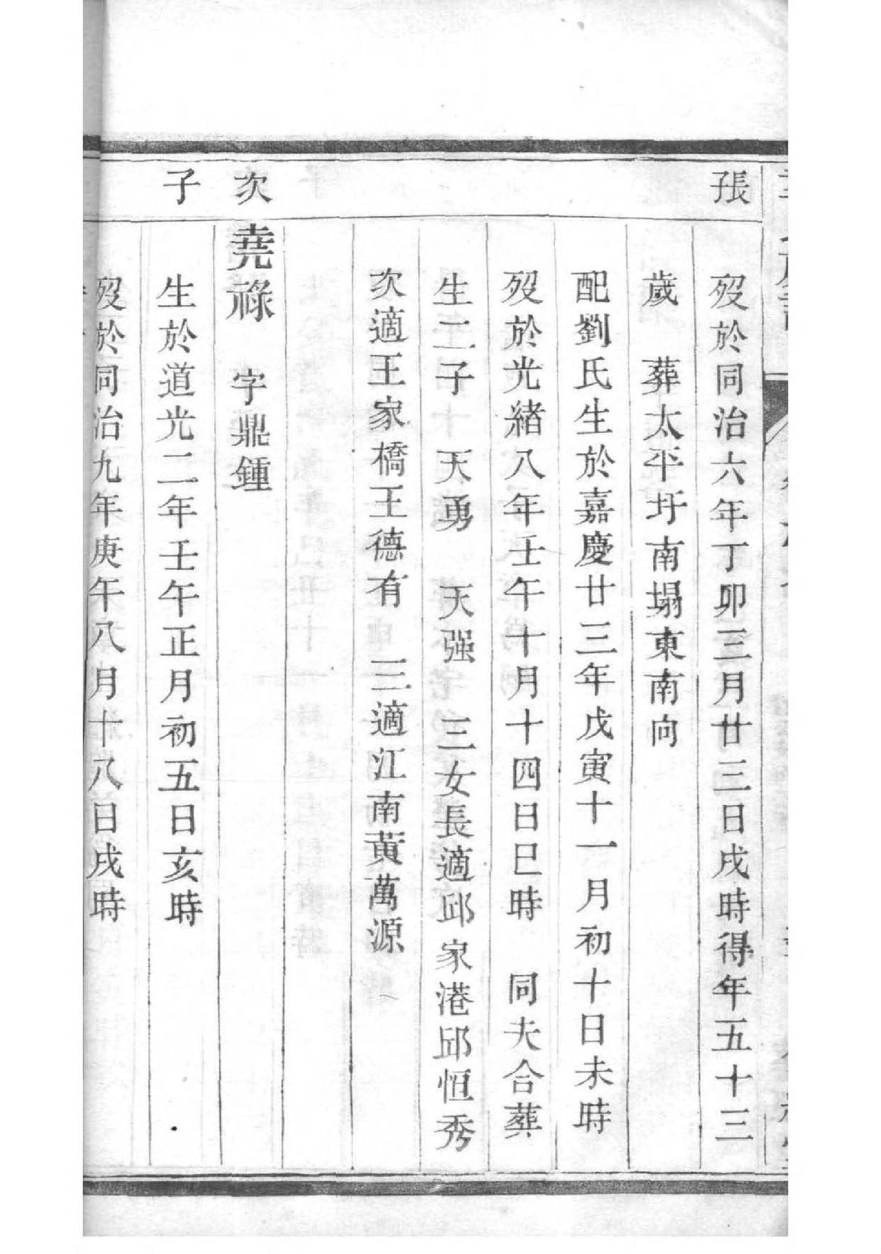秘姓族谱字辈大全