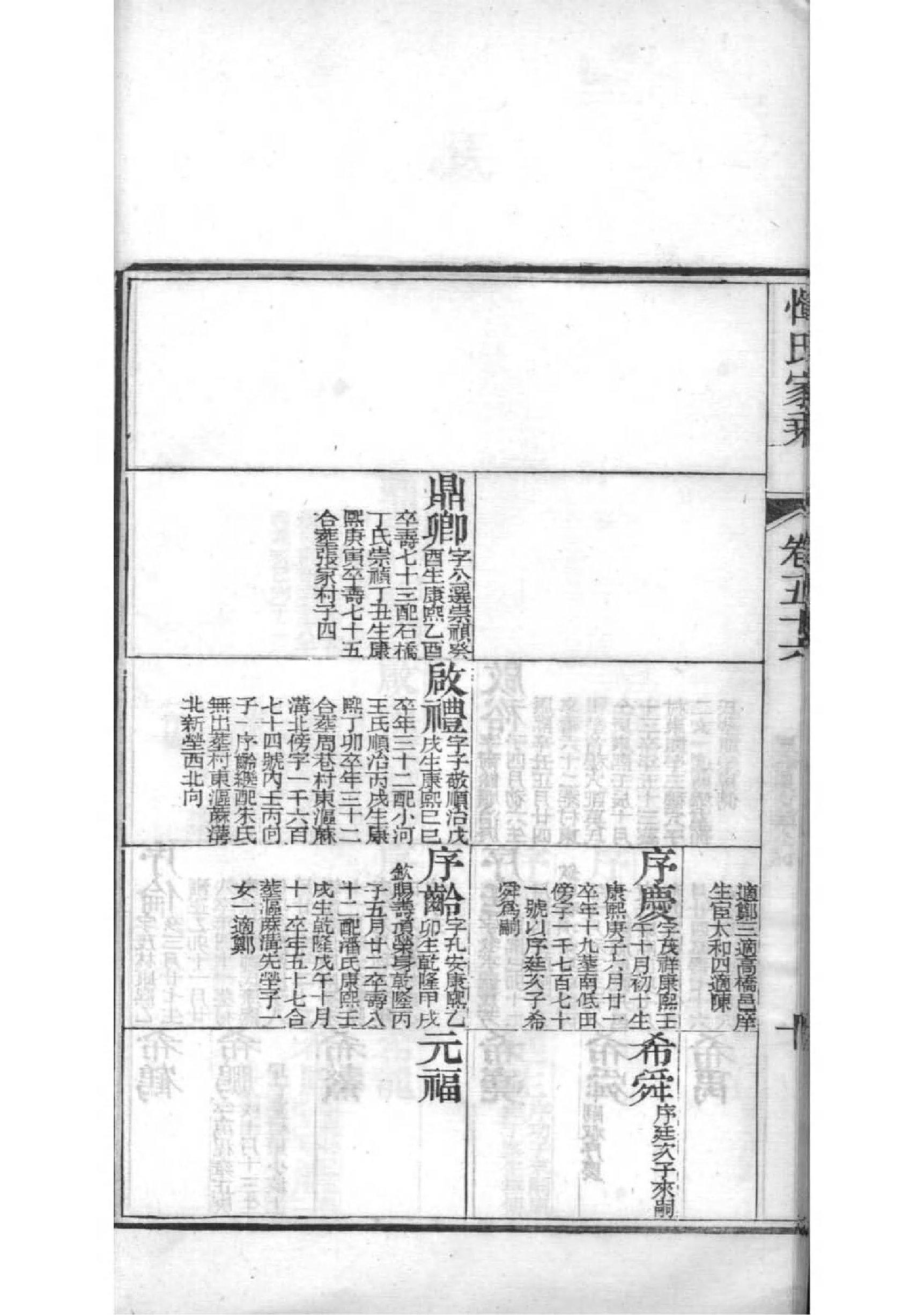 是氏家谱族谱数据库