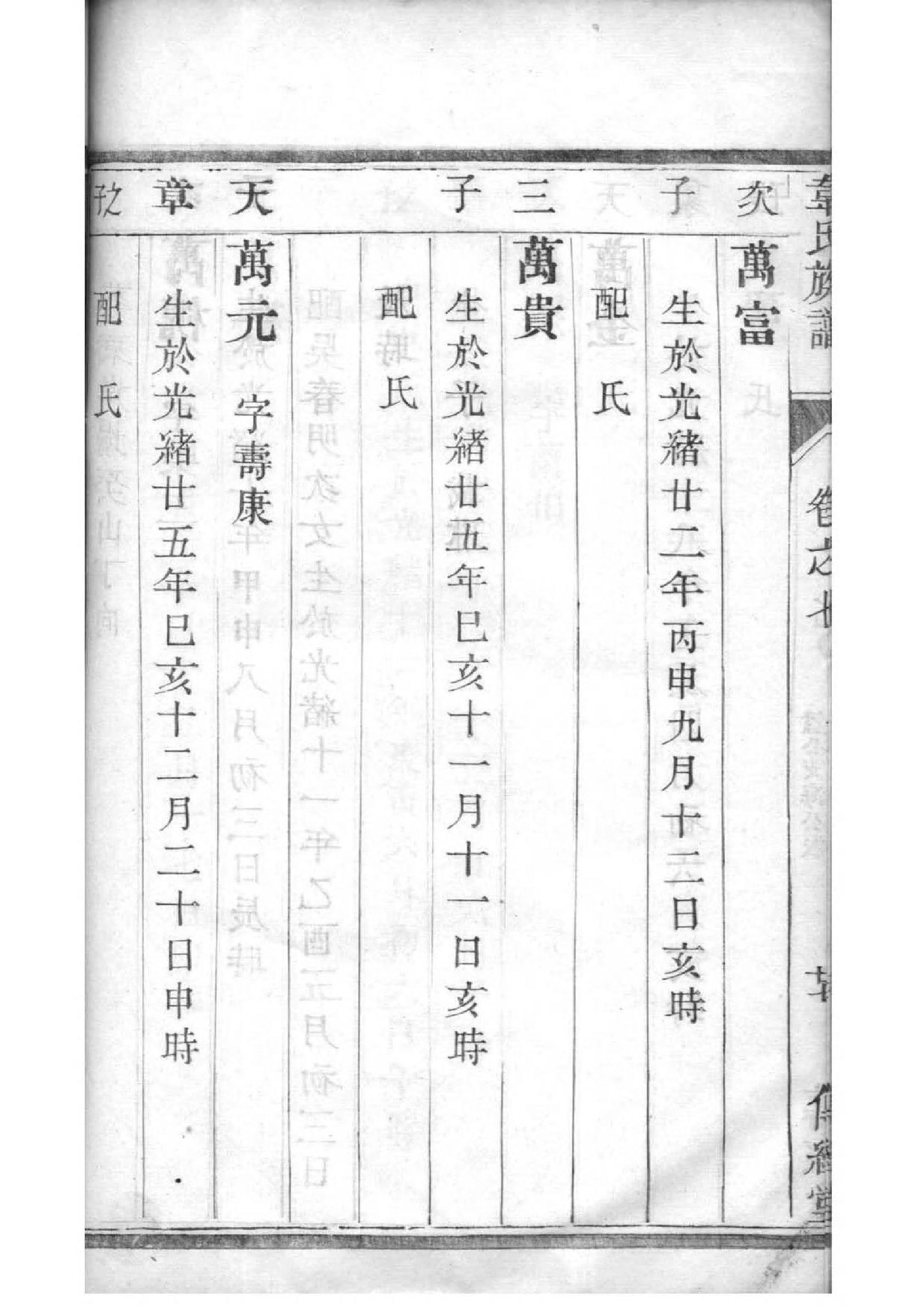 宋氏家谱大全全部字辈