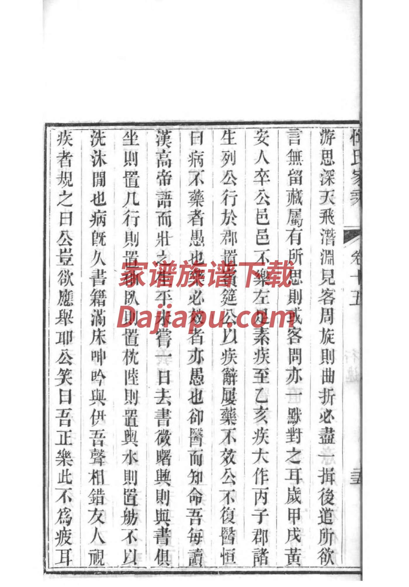成都王氏族谱家训