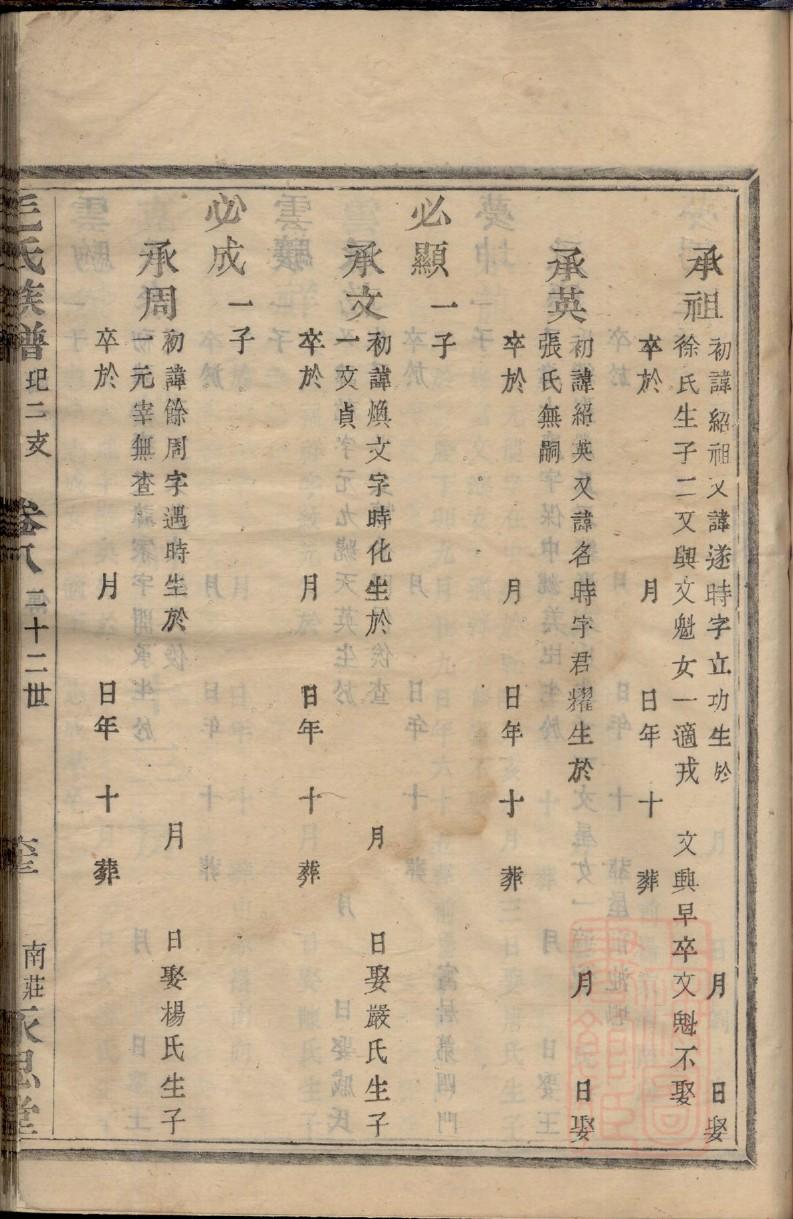 沃姓族谱字辈大全
