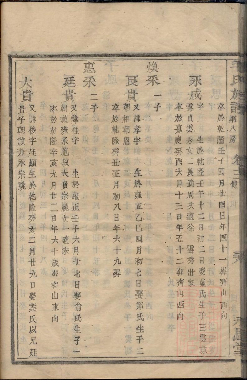 药氏家谱所有字辈查询