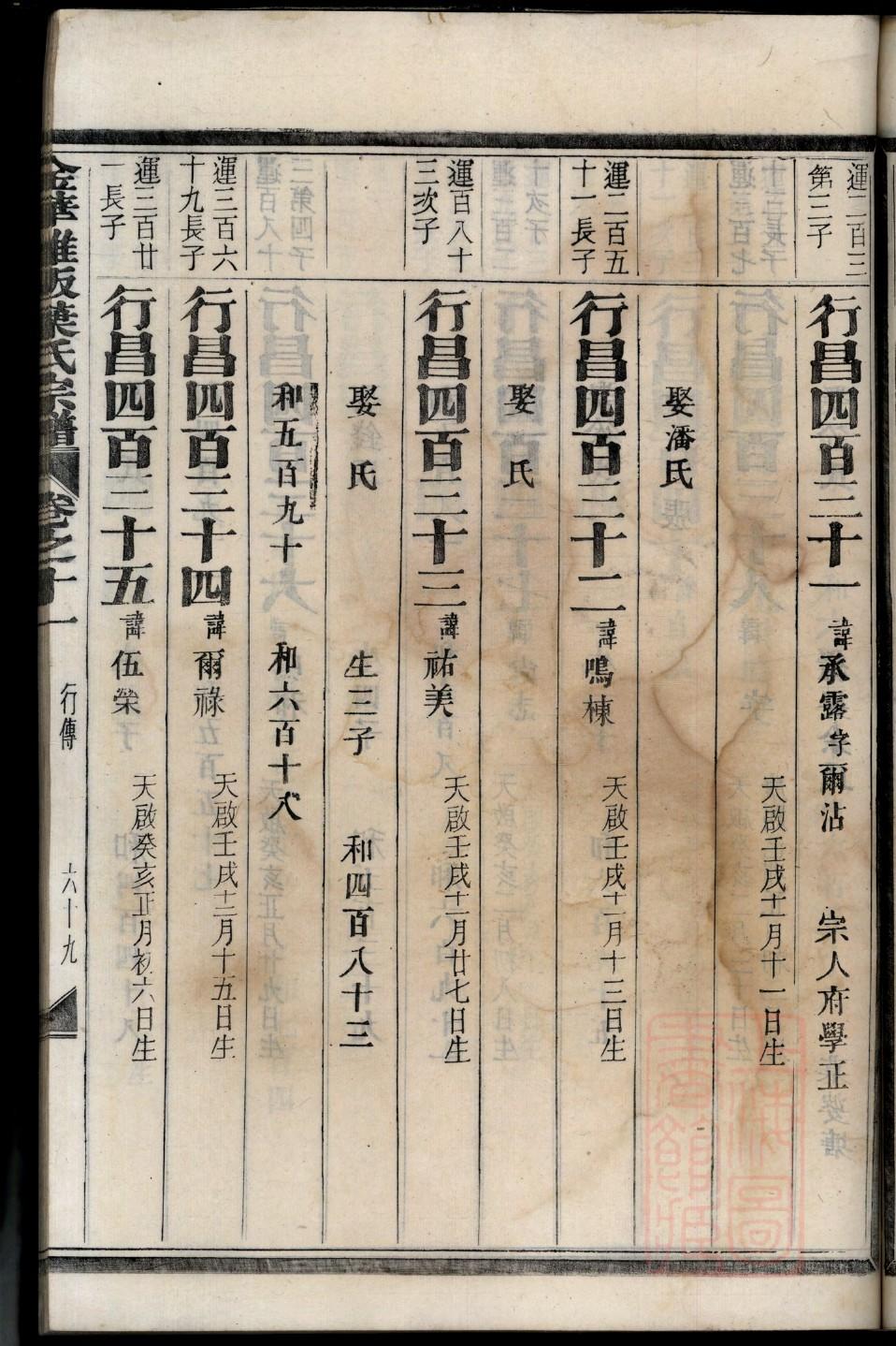 桐乡于氏家谱字辈表