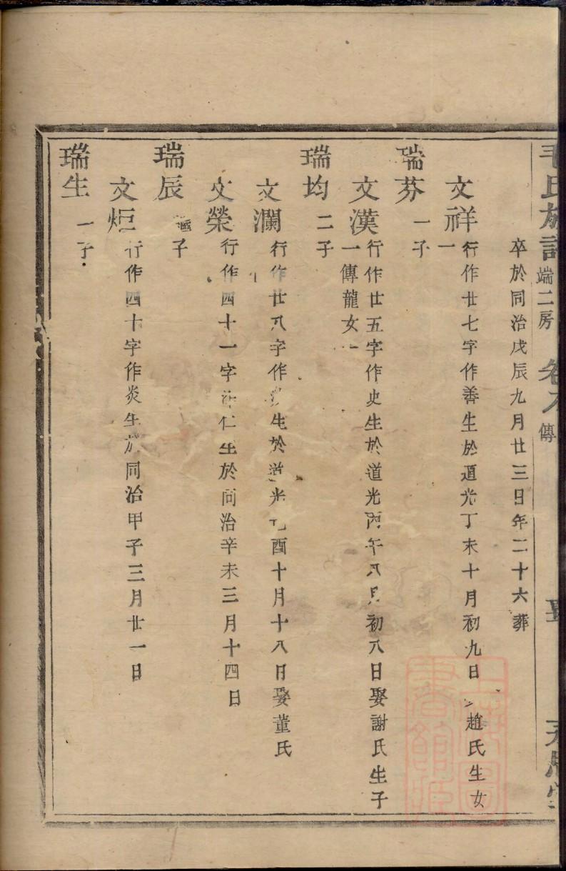 天水赵氏家谱字辈大全